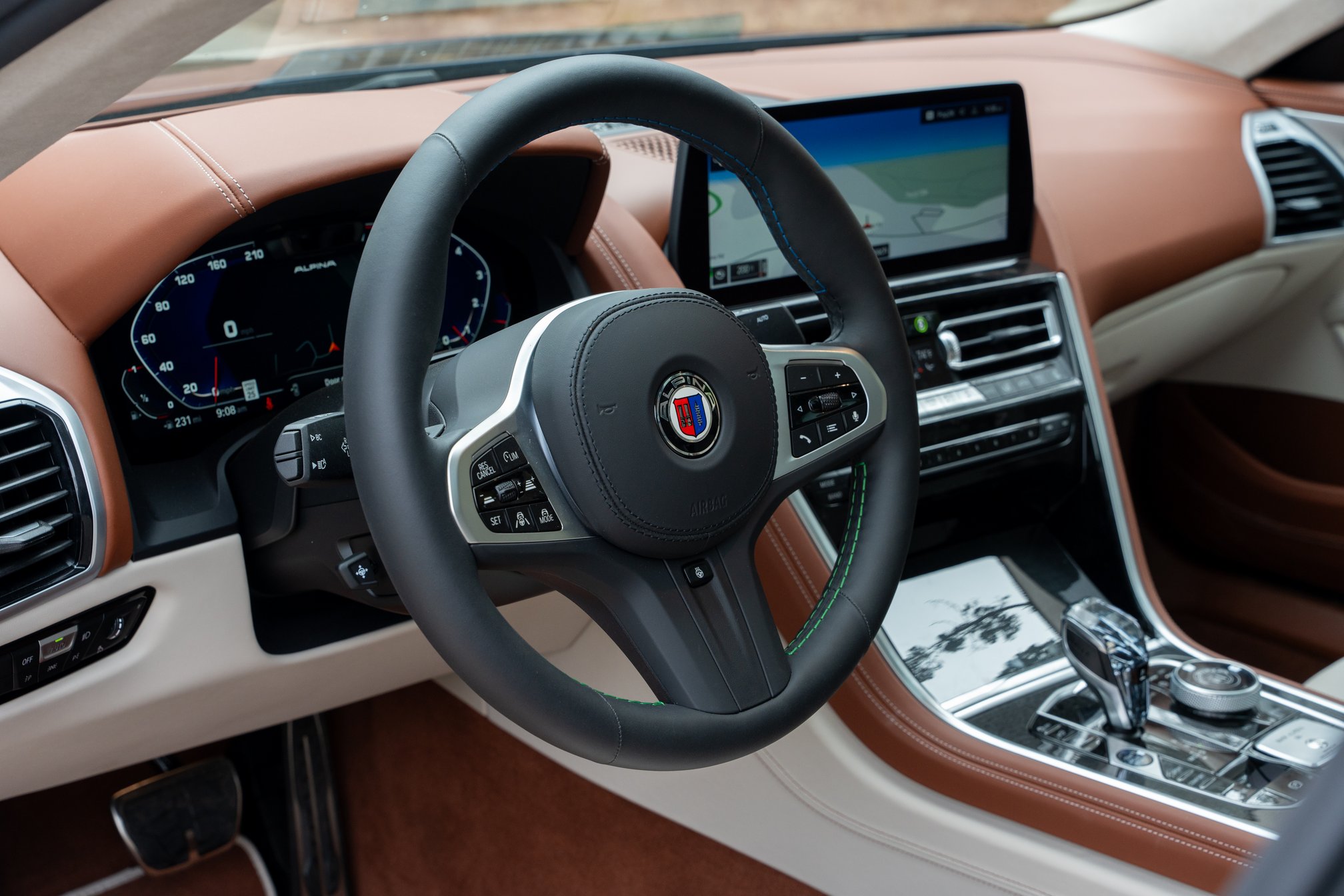 2024 Alpina B8 Gran Coupe steering wheel