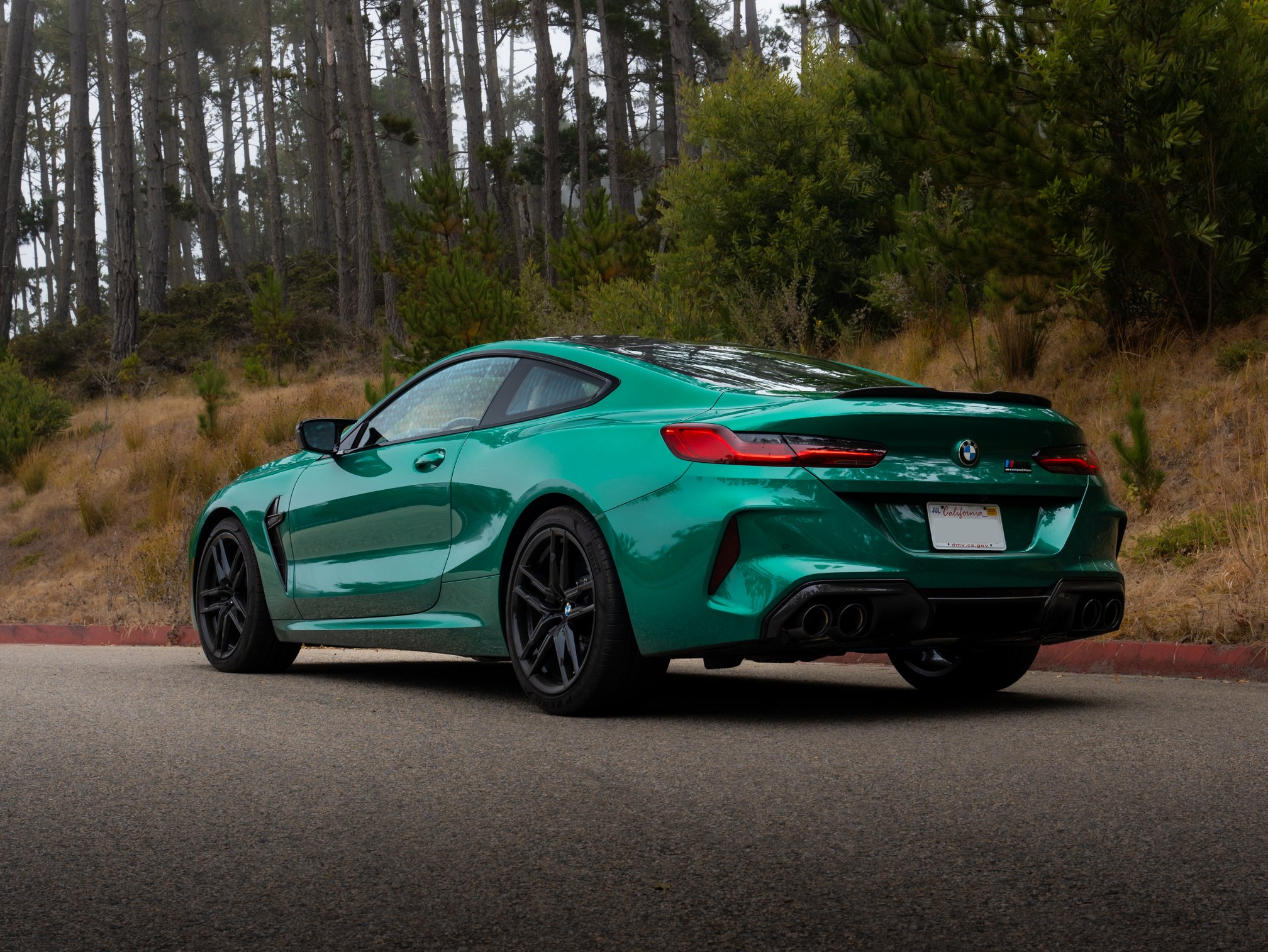 2024 BMW M8 Competition rear 3/4