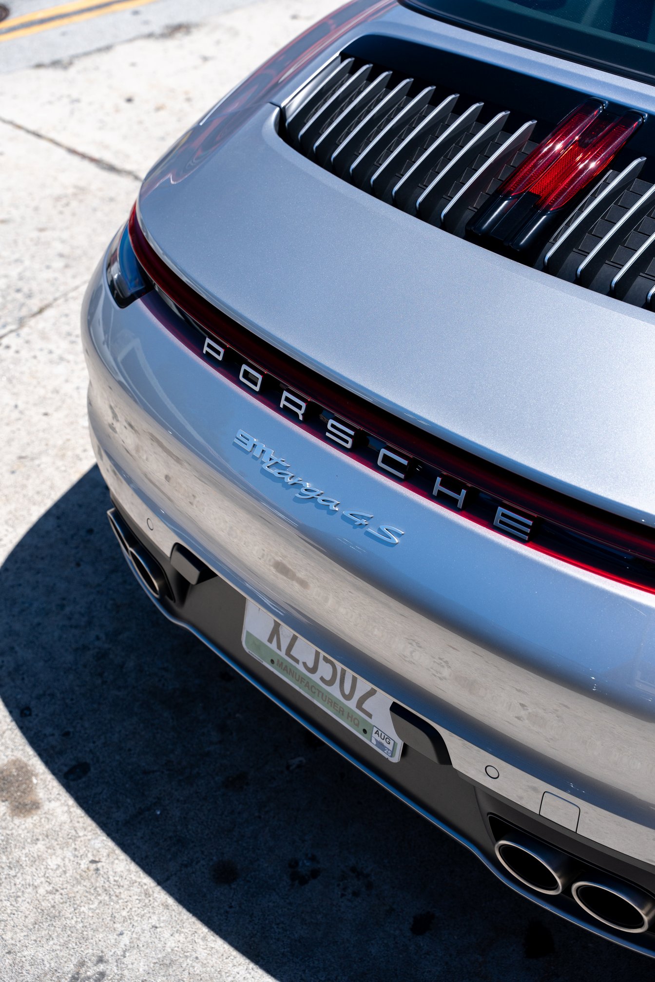 2024 Porsche 911 Targa 4S in silver