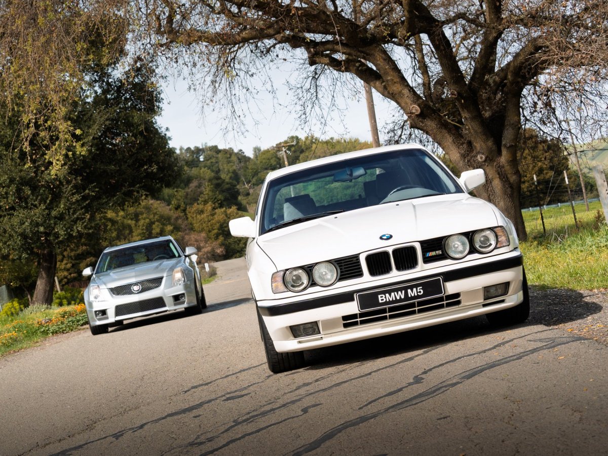 Comparison: 1992 BMW M5 Touring and 2014 Cadillac CTS-V Wagon are the OG vs. the&nbsp;GOAT